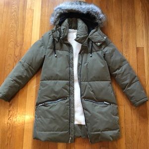 Military green Old Navy winter coat